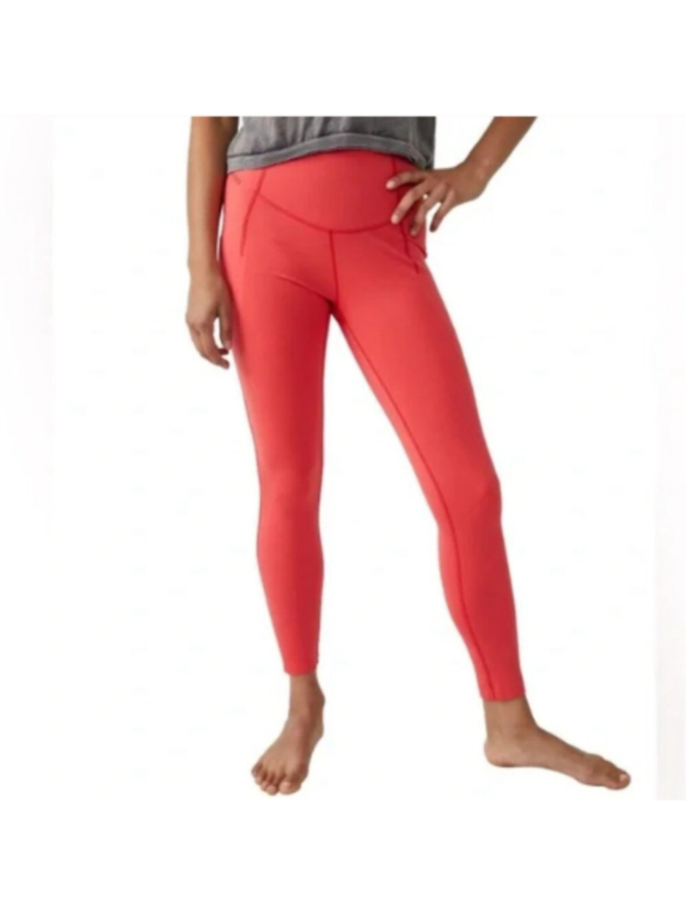 NWT Free People FP Movement Set The Pace Leggings Size S in Cayenne High Rise